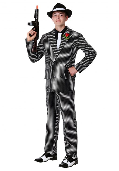 Fun Costumes Teen Deluxe Gangster Costume United States - At Discount